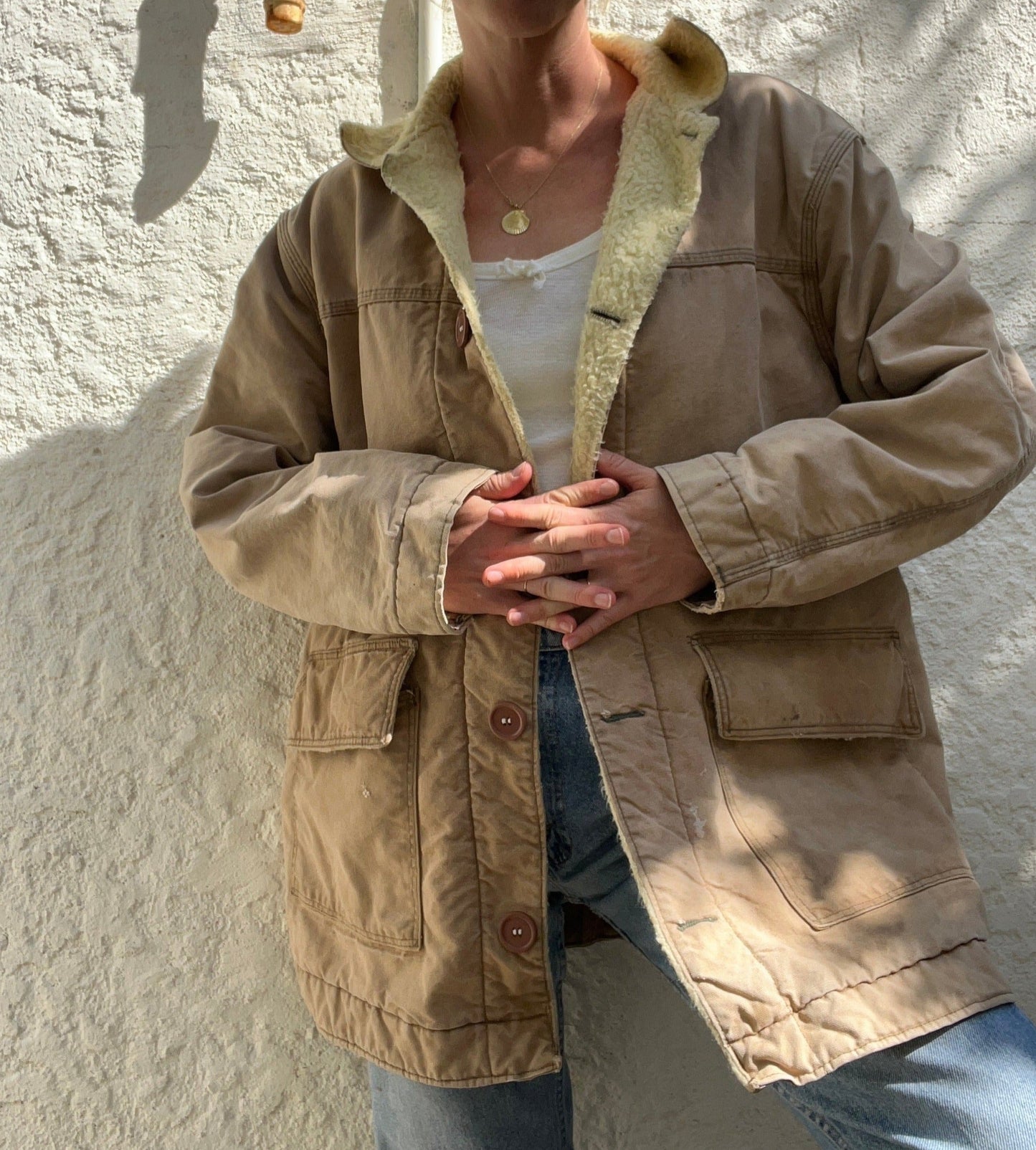 Tan Barn Coat