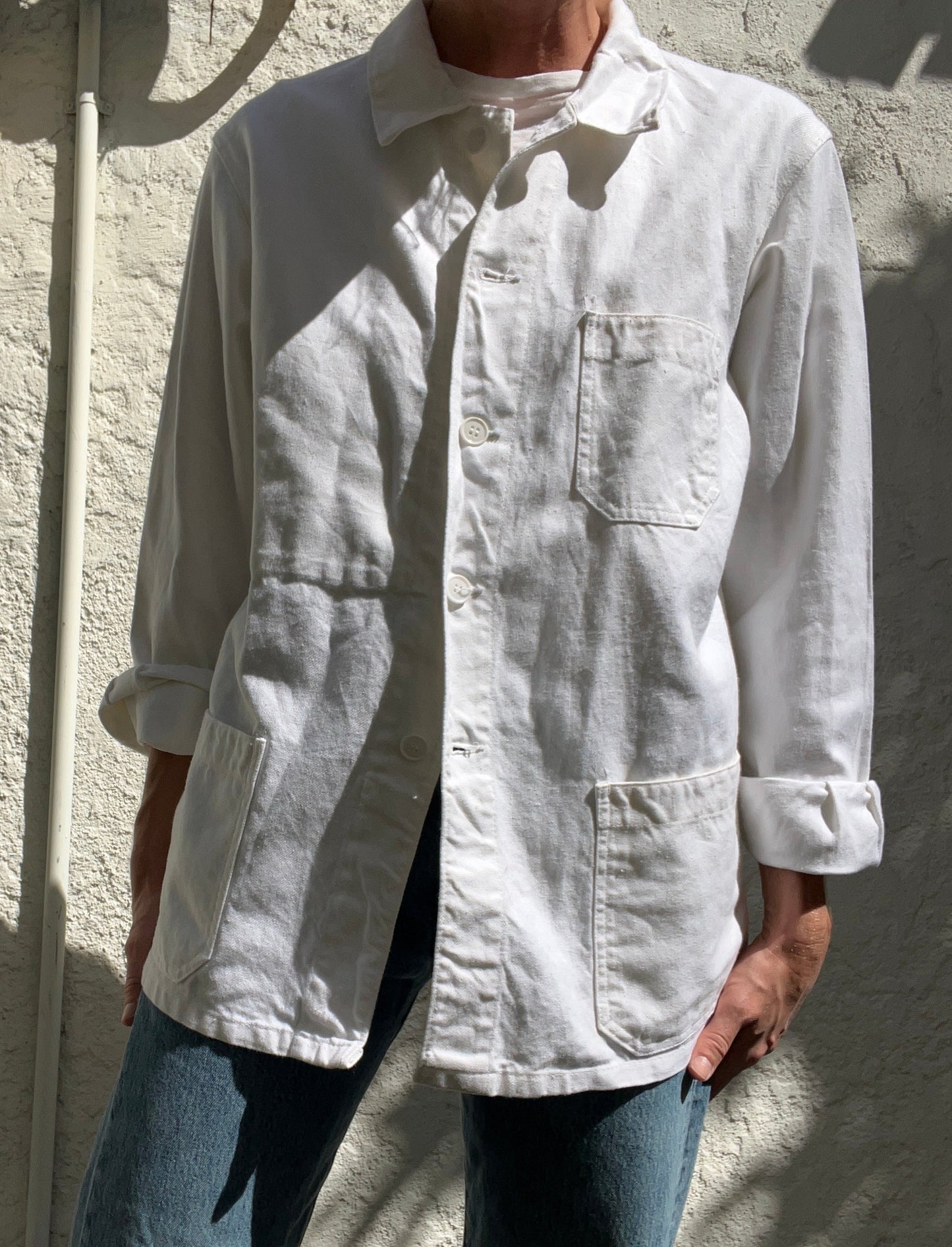 Salt White Chore Jacket