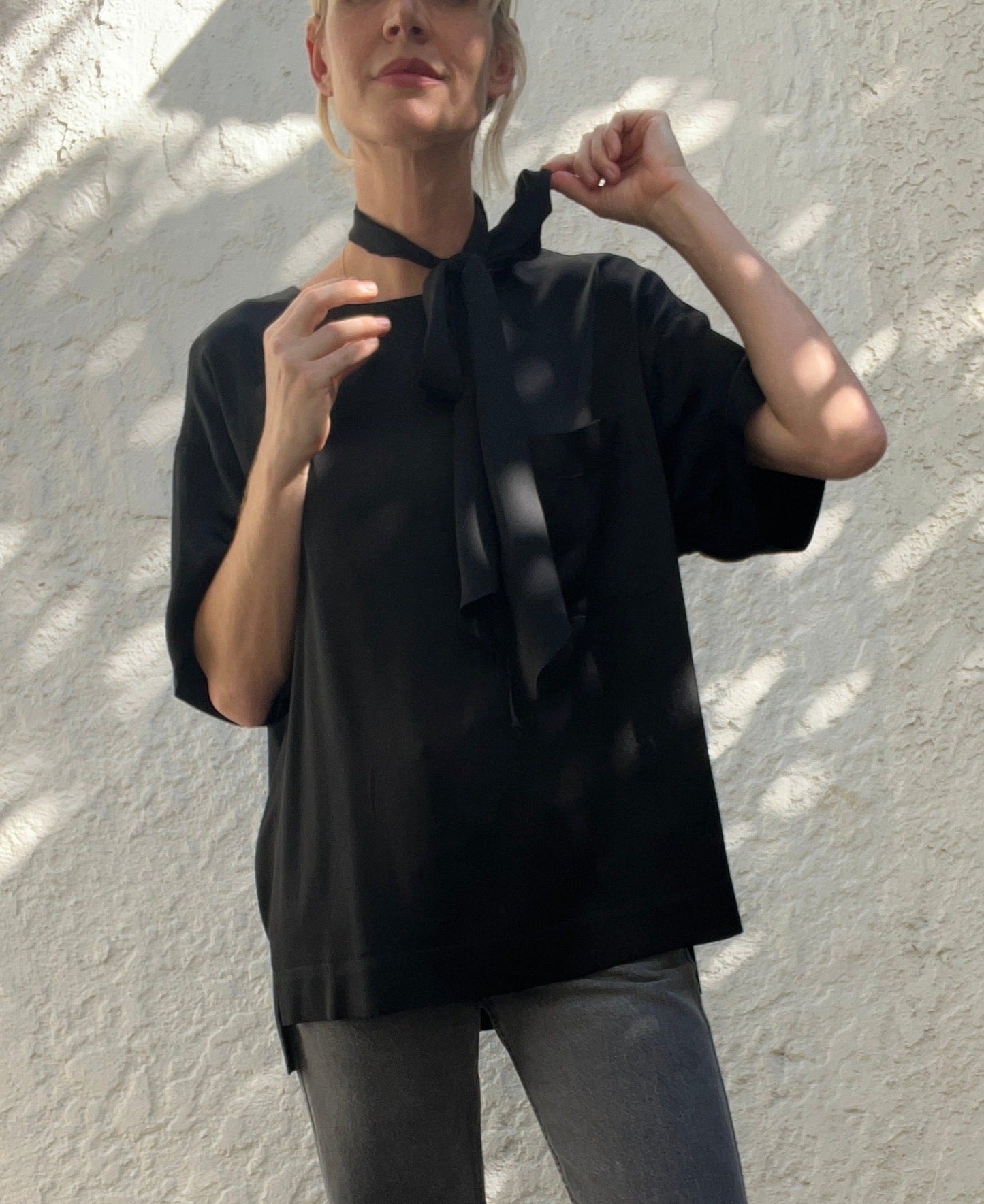 DKNY Silk Top
