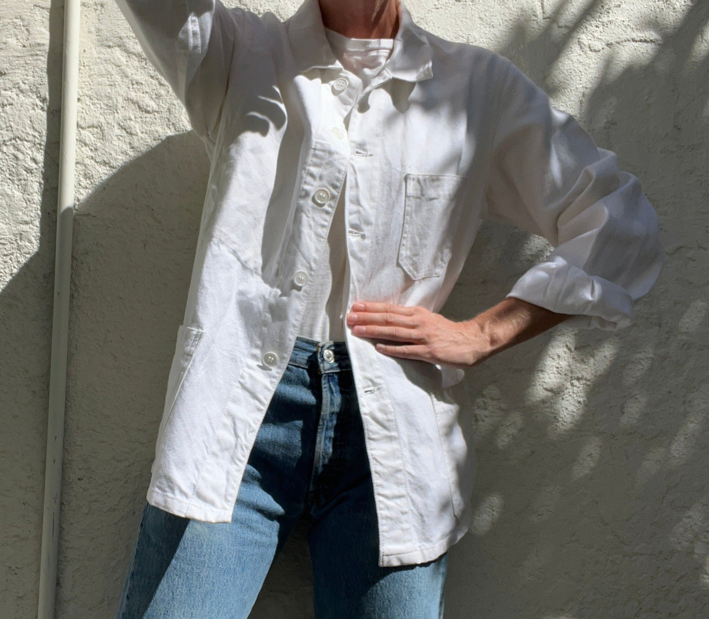 Salt White Chore Jacket