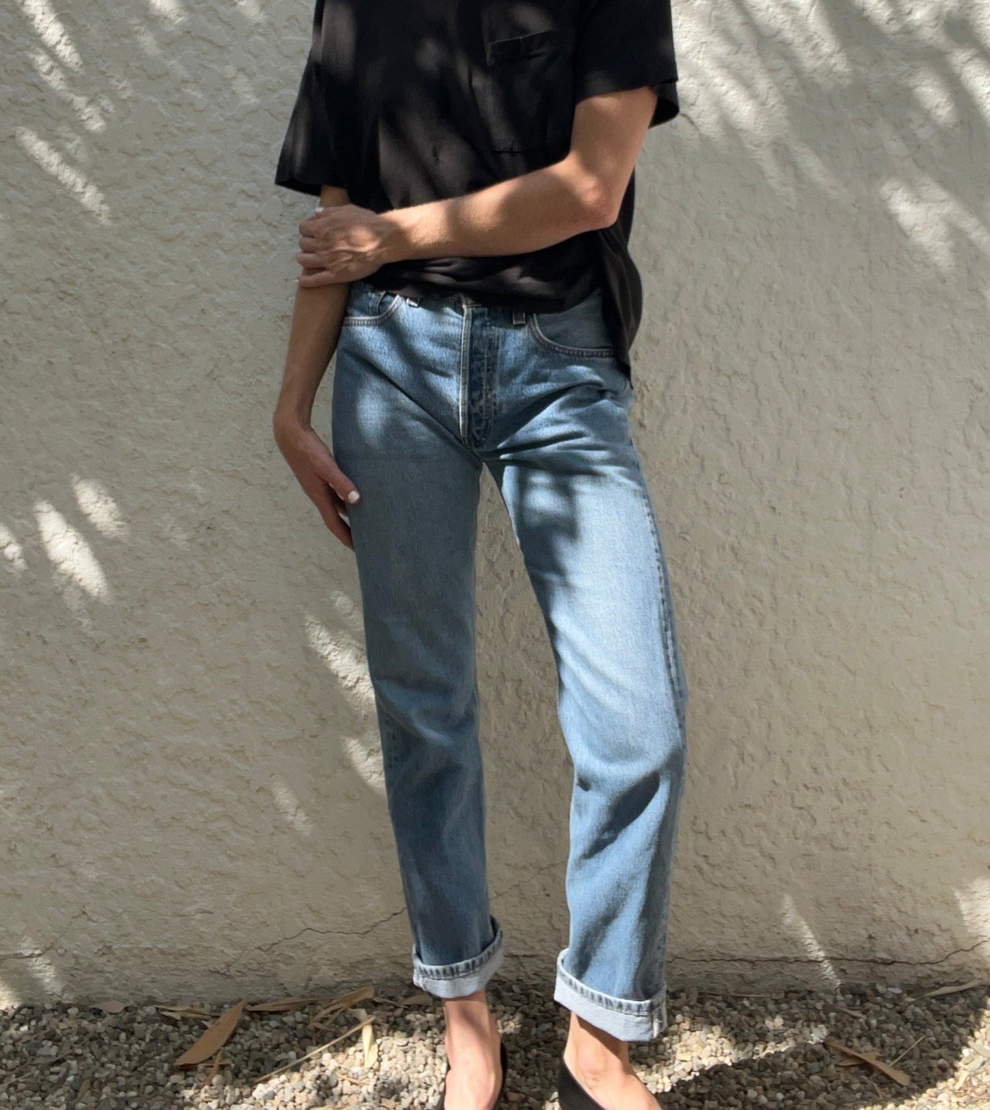 Light/Medium Wash 501s, W30