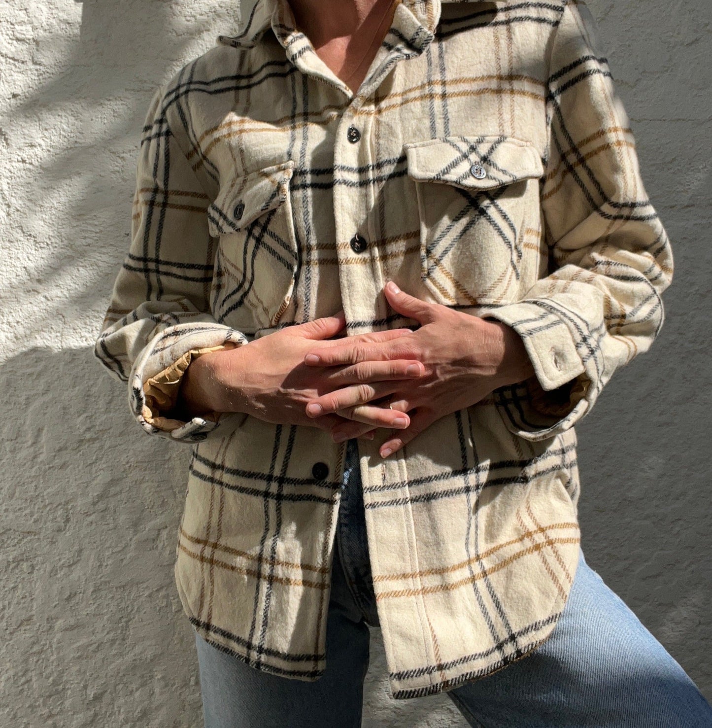Plaid Flannel Jacket