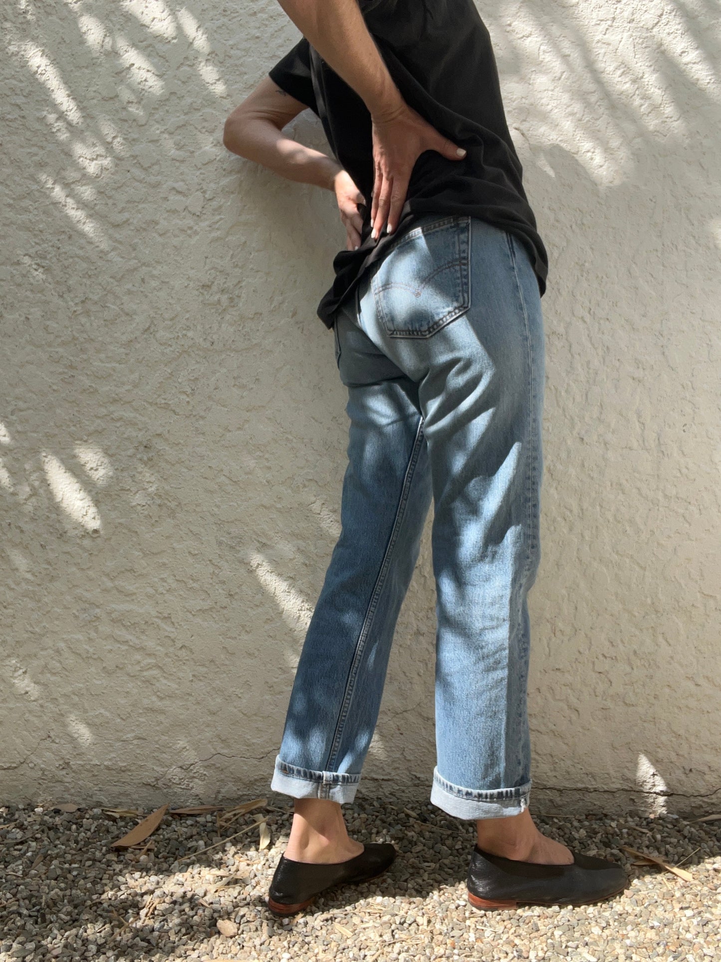 Light/Medium Wash 501s, W30
