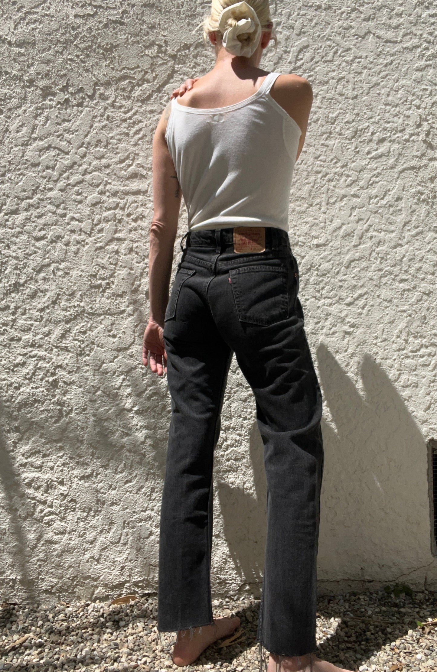 Faded Black 505s, W29